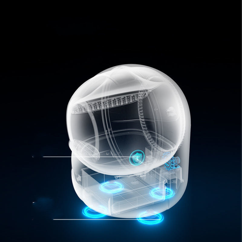 Caja de Arena para Gatos Totalmente Automática con Desodorante Eléctrico y Cierre HerméticoCaja de Arena para Gatos Totalmente Automática con Desodorante Eléctrico y Cierre Hermético