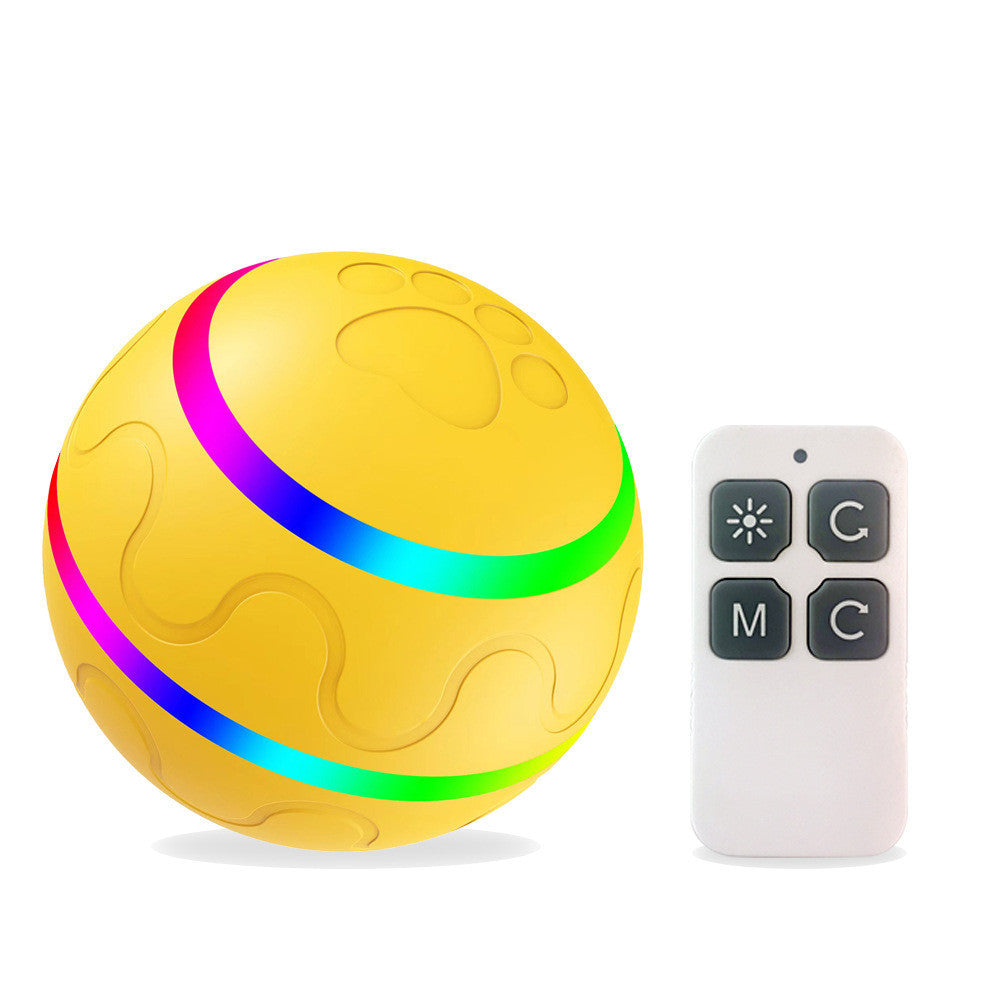 Pelota Electrónica para Gatos – Recargable por USB, Rotación Automática y Diversión Interactiva