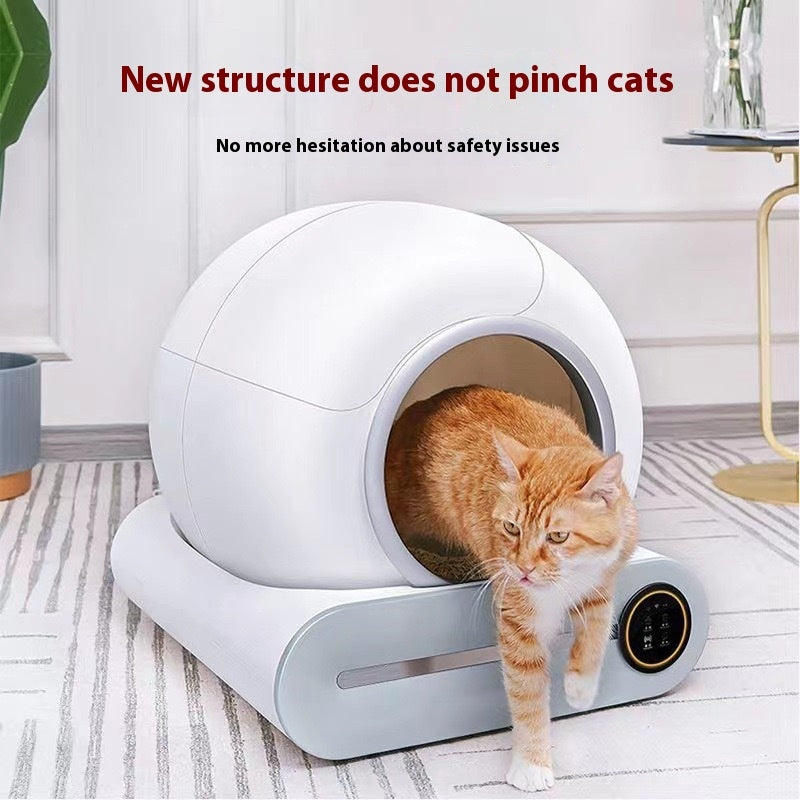 Caja de Arena Automática para Gatos con Sistema Inteligente de Recolecta de Excrementos
