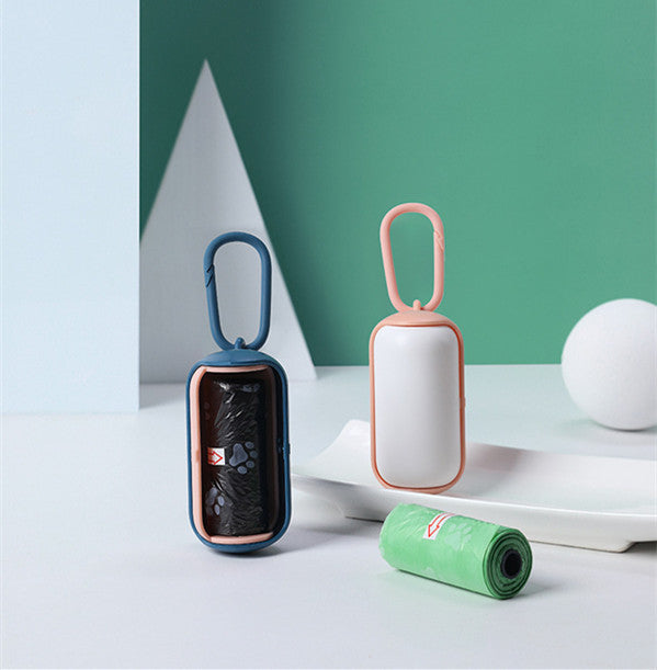 Dispensador Portátil de Bolsas para Desechos de Mascotas – Ideal para Gatos y Perros