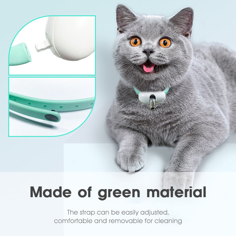 Juguete Automático para Gatos Láser Inteligente Collar para Maullar Electricidad USB para Gatitos Juguetes Divertidos Interactivos Artículos de Entrenamiento para Mascotas