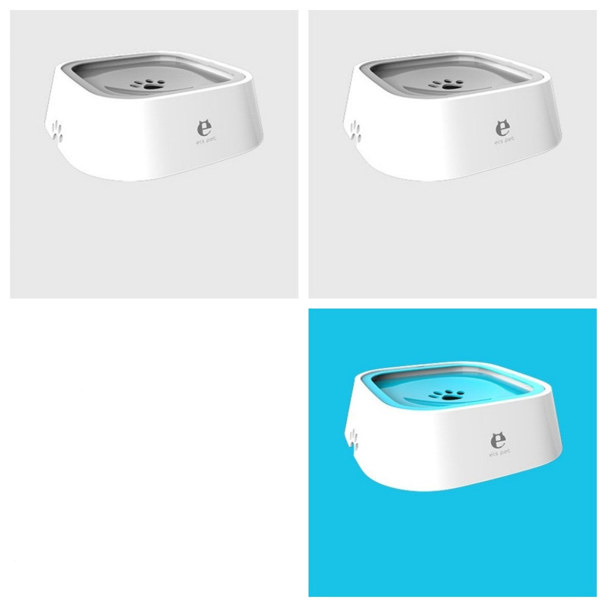 🐾 Tazón Dispensador de Agua para Gatos y Perros 1.5L | Bebedero Portátil con Flotador Antidesbordamiento, Bebida Lenta y Antisalpicaduras | Fuente de Agua de ABS y PP para Mascotas