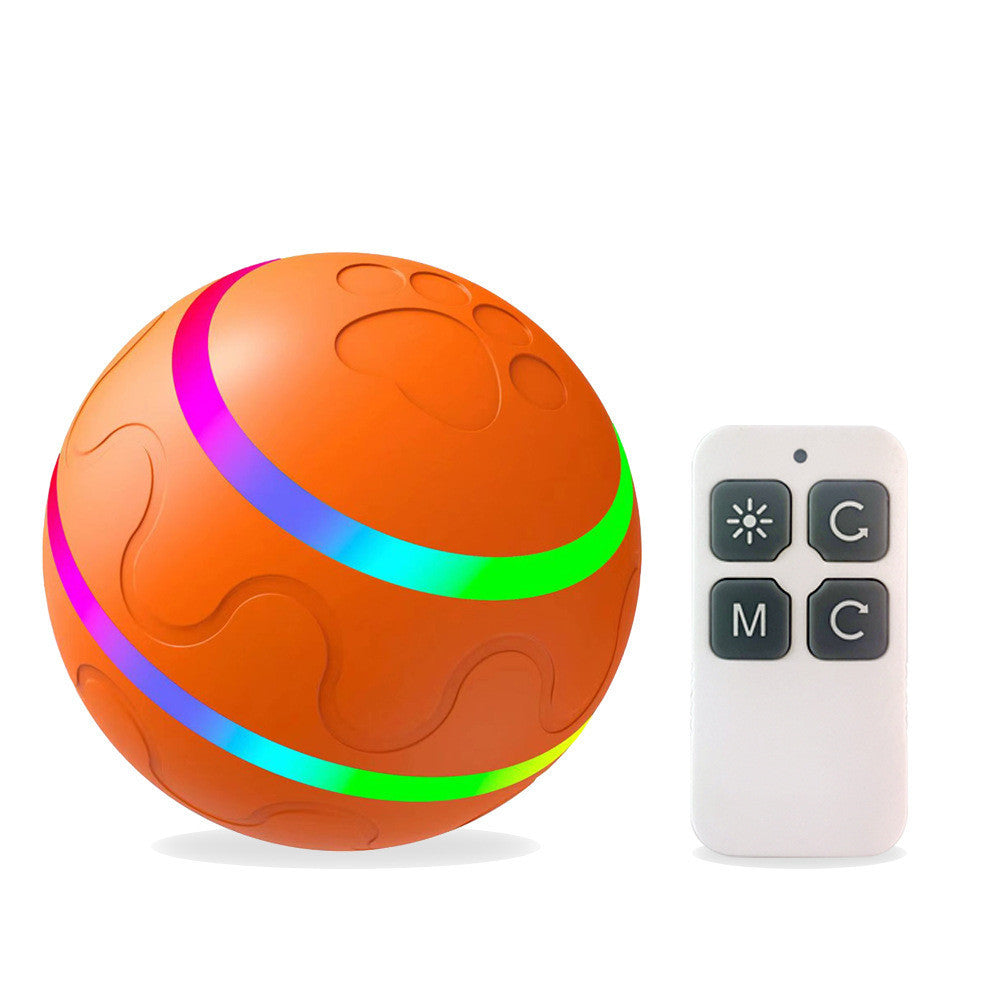 Pelota Electrónica para Gatos – Recargable por USB, Rotación Automática y Diversión Interactiva