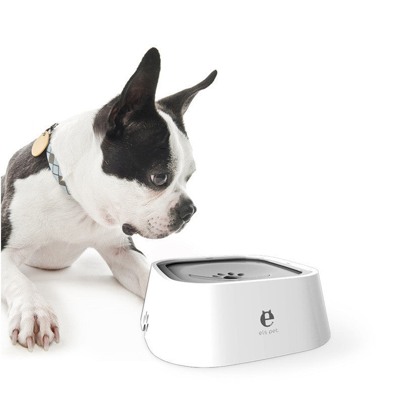 🐾 Tazón Dispensador de Agua para Gatos y Perros 1.5L | Bebedero Portátil con Flotador Antidesbordamiento, Bebida Lenta y Antisalpicaduras | Fuente de Agua de ABS y PP para Mascotas