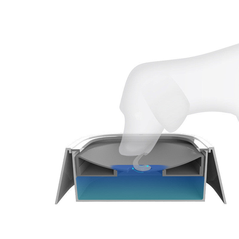 🐾 Tazón Dispensador de Agua para Gatos y Perros 1.5L | Bebedero Portátil con Flotador Antidesbordamiento, Bebida Lenta y Antisalpicaduras | Fuente de Agua de ABS y PP para Mascotas