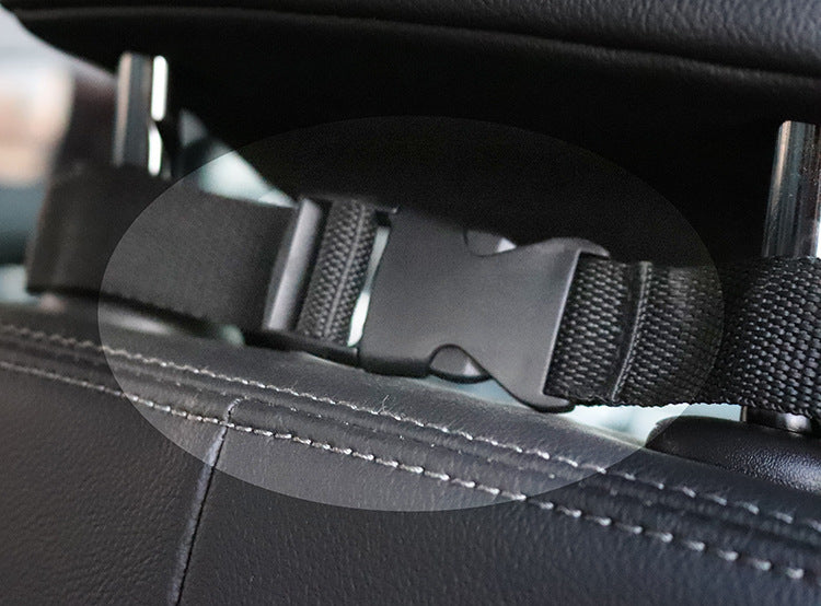 Protector de Asiento Trasero para Coche – Hamaca de Viaje para Perros con Malla, Cremallera y Bolsillo