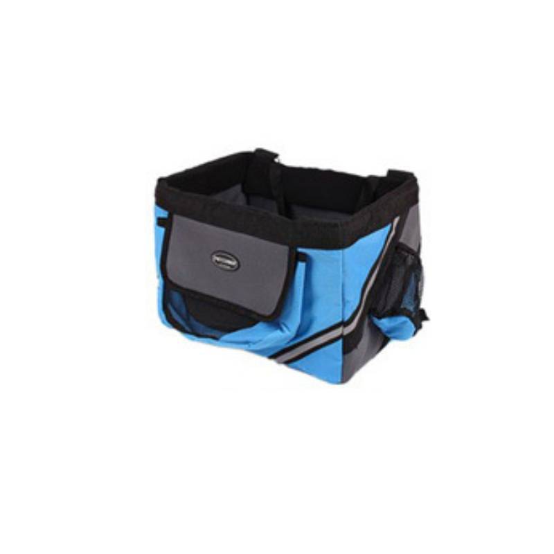 Transportadora para Mascotas para Bicicleta - Cesta Delantera Desmontable para Gato o Perro