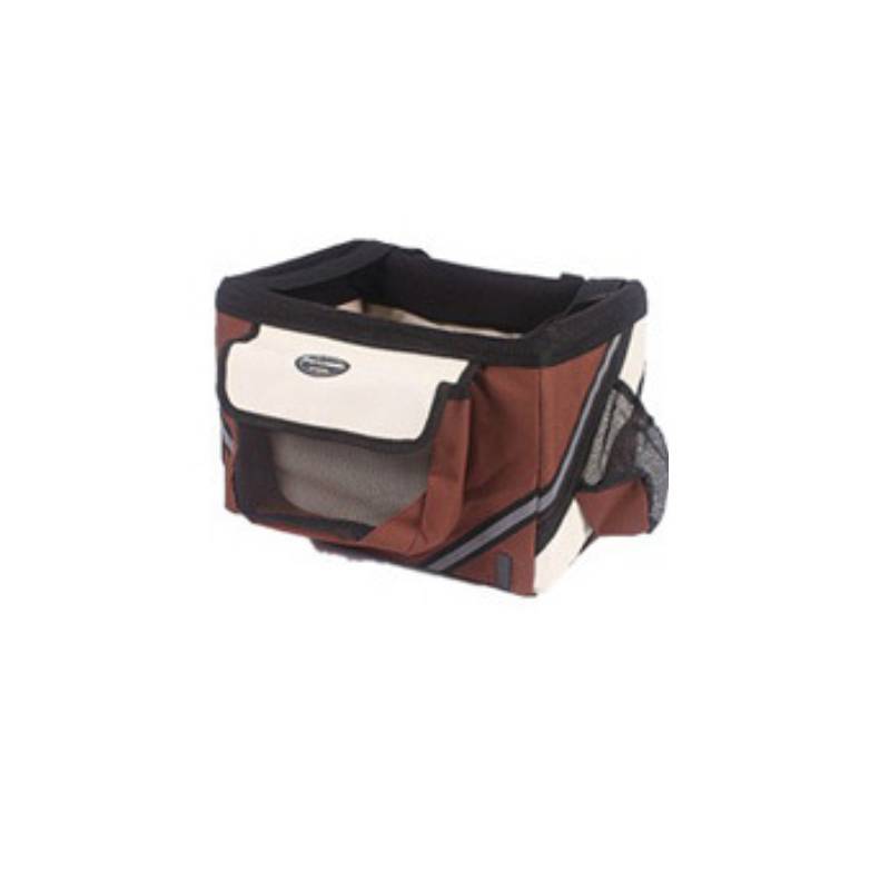 Transportadora para Mascotas para Bicicleta - Cesta Delantera Desmontable para Gato o Perro