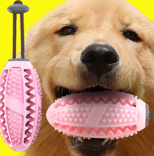 Juguete Interactivo de Silicona para Perros con Ventosa – Pelota para Morder, Limpieza Dental y Entrenamiento de Mascotas