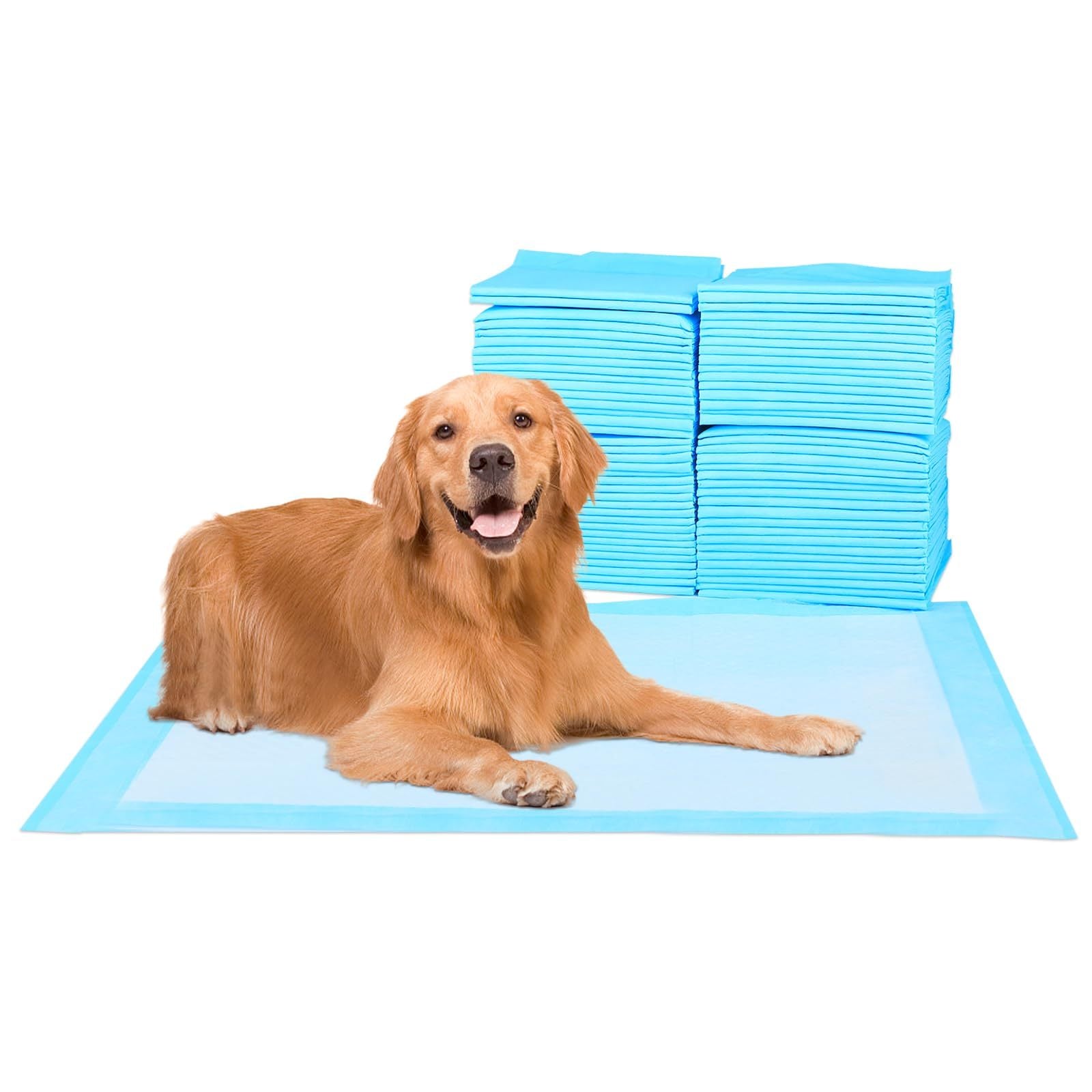 40 piezas de almohadillas de entrenamiento desechables de 30 pulgadas x 36 pulgadas, almohadillas para orina, almohadillas de entrenamiento, almohadillas desechables para cachorros, absorción rápida y control de olores, fabricadas en EE. UU.