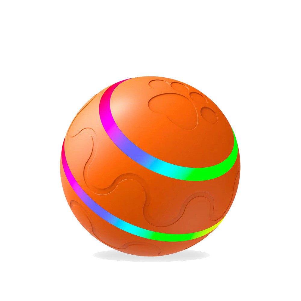 Pelota Electrónica para Gatos – Recargable por USB, Rotación Automática y Diversión Interactiva