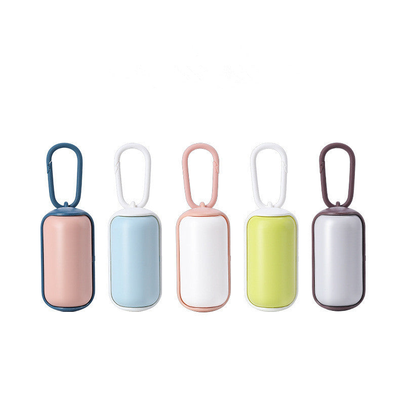 Dispensador Portátil de Bolsas para Desechos de Mascotas – Ideal para Gatos y Perros