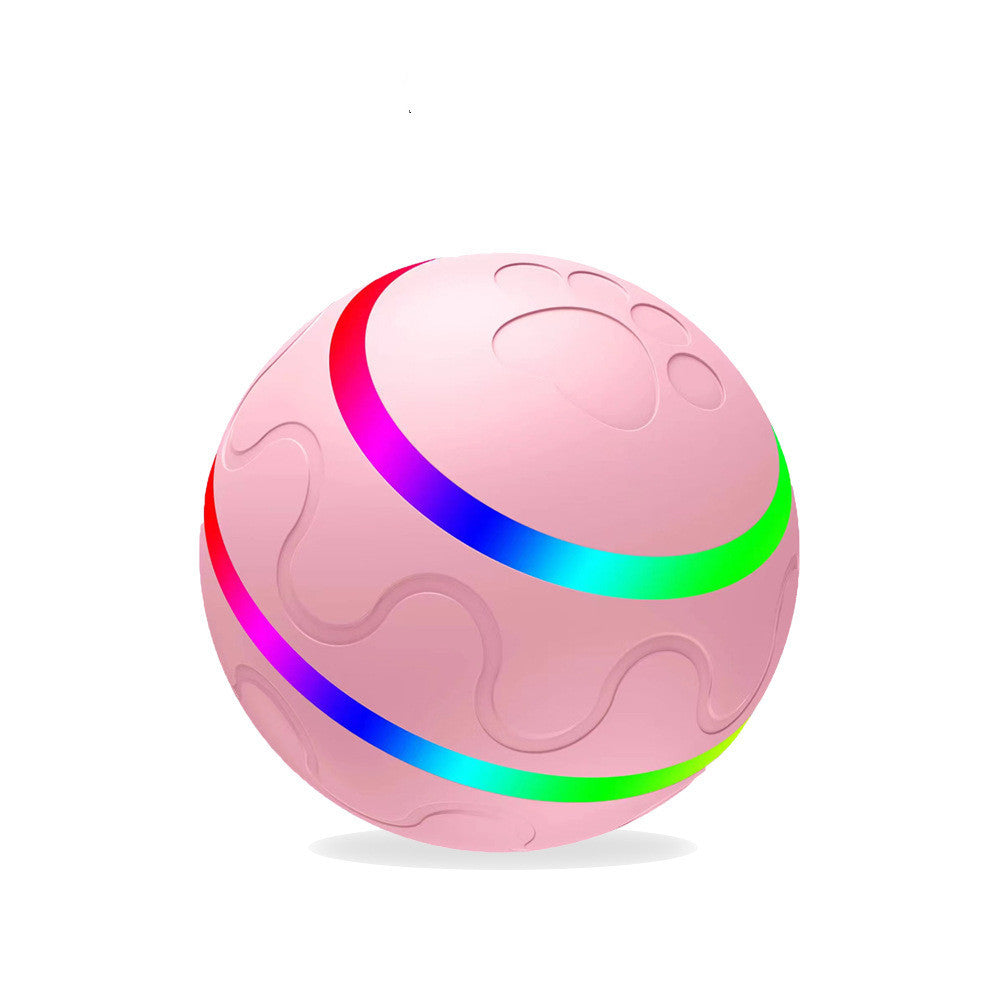 Pelota Electrónica para Gatos – Recargable por USB, Rotación Automática y Diversión Interactiva