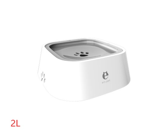 🐾 Tazón Dispensador de Agua para Gatos y Perros 1.5L | Bebedero Portátil con Flotador Antidesbordamiento, Bebida Lenta y Antisalpicaduras | Fuente de Agua de ABS y PP para Mascotas