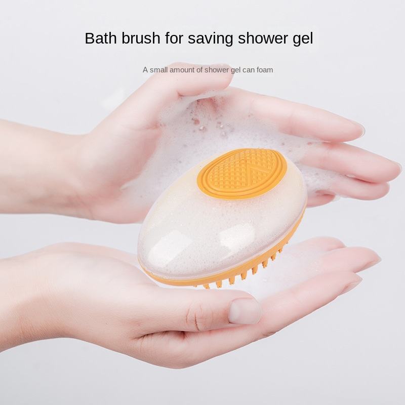 Cepillo de Baño 2 en 1 para Perros y Gatos | Masaje SPA con Silicona Suave, Peine de Ducha y Cuidado del Pelo | Herramienta de Limpieza y Relajación para Mascotas