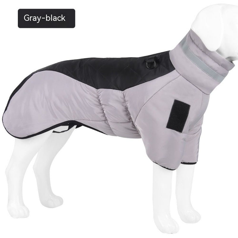 Nuevo abrigo de invierno para perros impermeable Ropa para mascotas para perros medianos y grandes Chaleco grueso y cálido para perros Chaqueta personalizada para labrador
