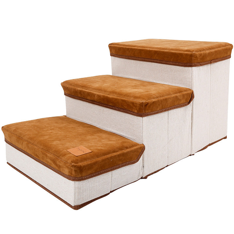 Escalera Multifuncional para Perros – Plegable y con Almacenamiento Incorporado