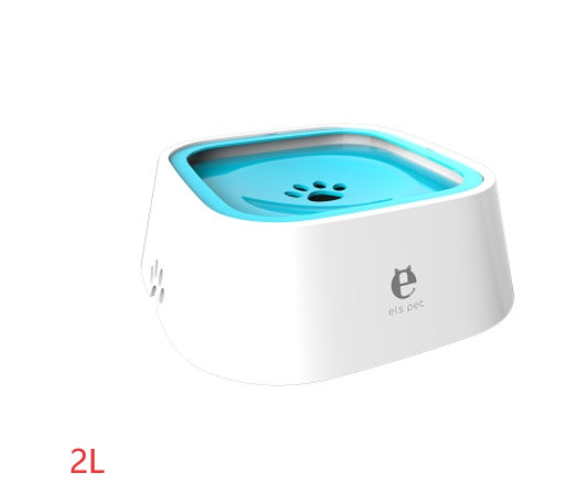🐾 Tazón Dispensador de Agua para Gatos y Perros 1.5L | Bebedero Portátil con Flotador Antidesbordamiento, Bebida Lenta y Antisalpicaduras | Fuente de Agua de ABS y PP para Mascotas