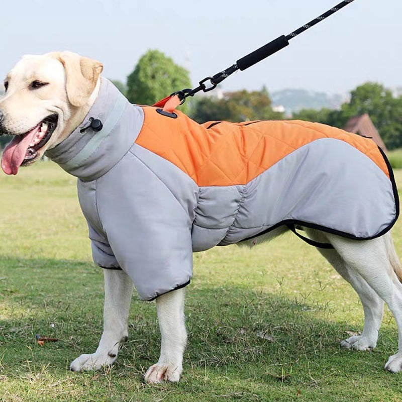 Nuevo abrigo de invierno para perros impermeable Ropa para mascotas para perros medianos y grandes Chaleco grueso y cálido para perros Chaqueta personalizada para labrador