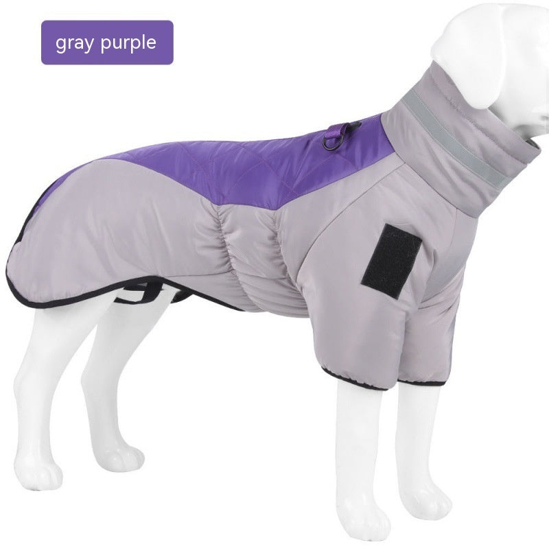 Nuevo abrigo de invierno para perros impermeable Ropa para mascotas para perros medianos y grandes Chaleco grueso y cálido para perros Chaqueta personalizada para labrador