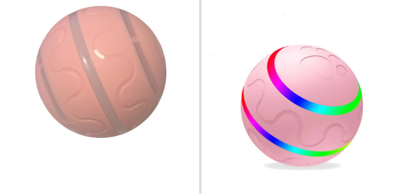 Pelota Electrónica para Gatos – Recargable por USB, Rotación Automática y Diversión Interactiva
