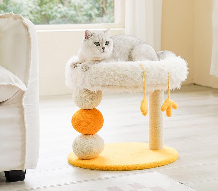 Plataforma de Salto para Gatos – Estructura de Escalada Higiénica y Versátil