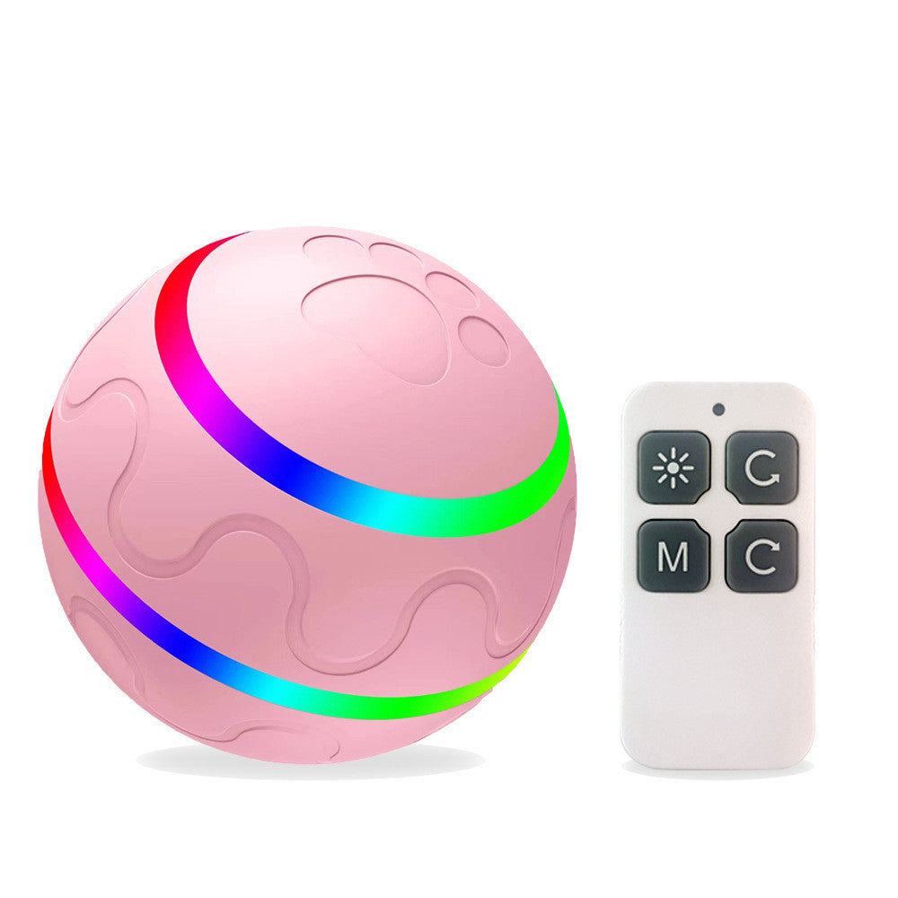 Pelota Electrónica para Gatos – Recargable por USB, Rotación Automática y Diversión Interactiva