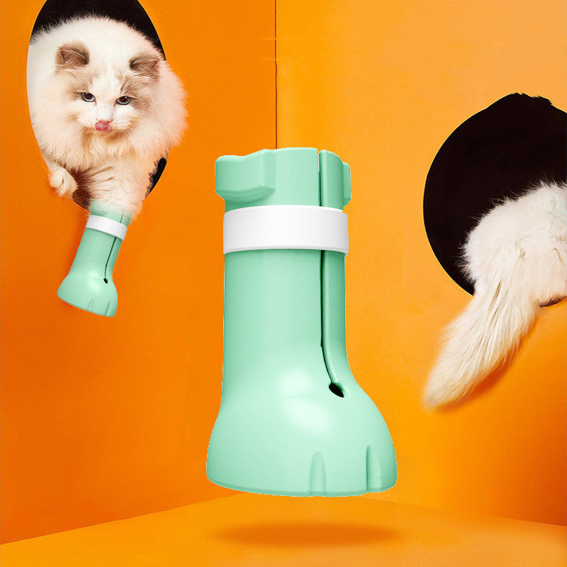 Protector de Patas para Gatos de Silicona – Cubierta Suave y Resistente